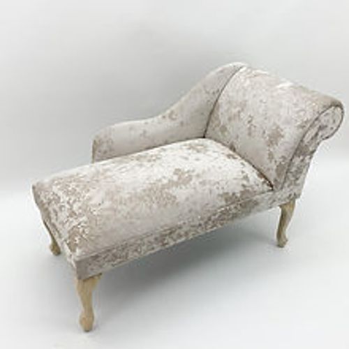 Cream Mini Chaise Longue