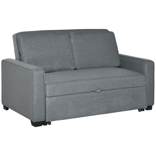 Grey Two Seater Sofa Bed