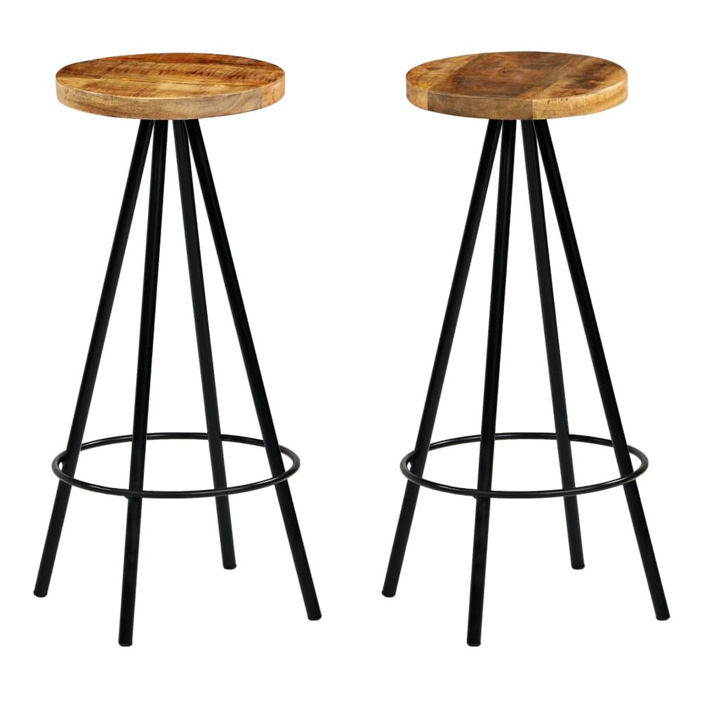 Mango Wood Bar Stools