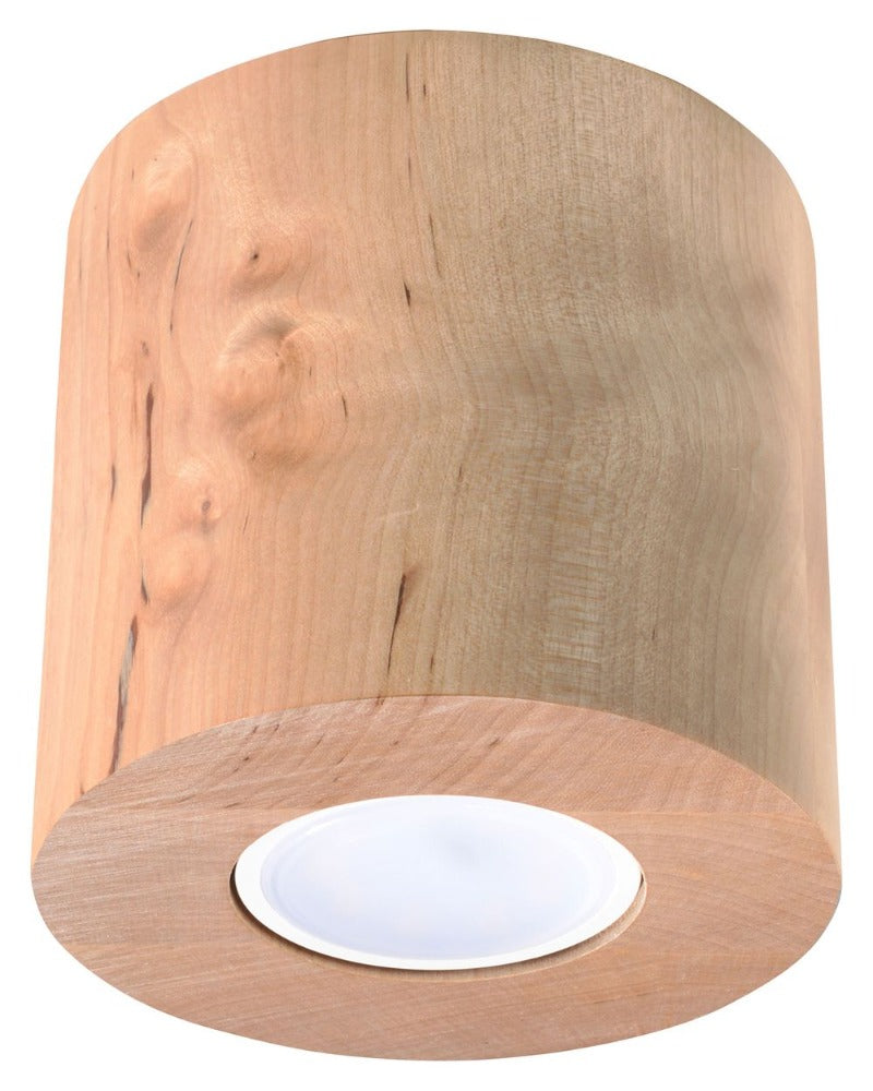 Natural Wood Ceiling Light