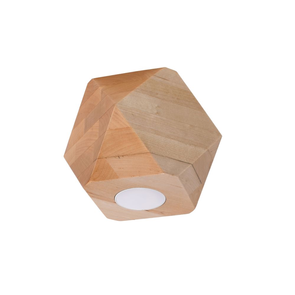 Natural Wood Ceiling Light