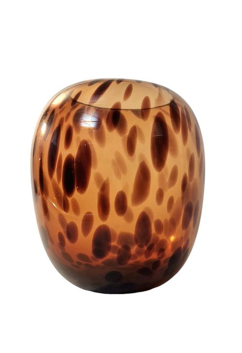 Tortoiseshell Glass Vase