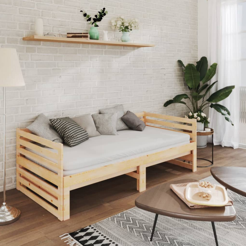 Wood Daybed with Trundle