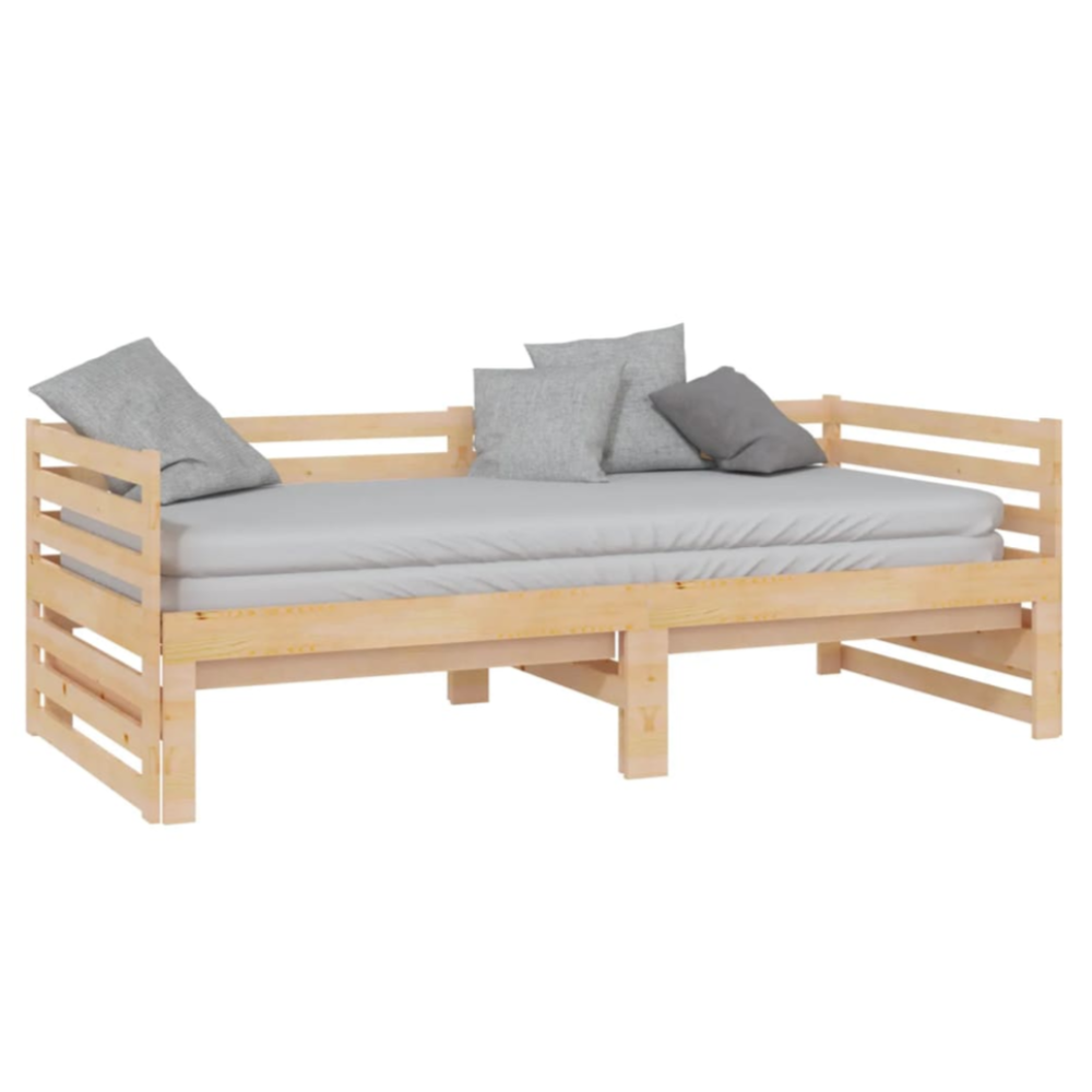 Wood Daybed with Trundle