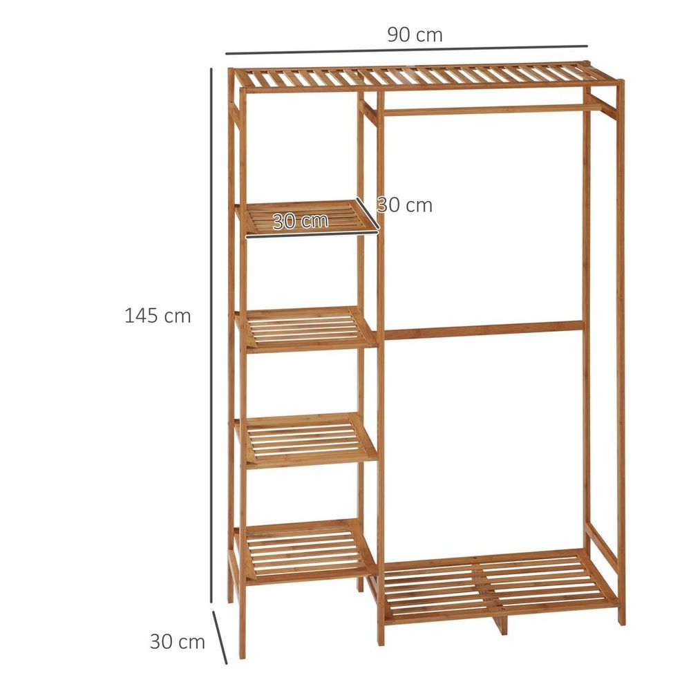 Bamboo Garment Rack