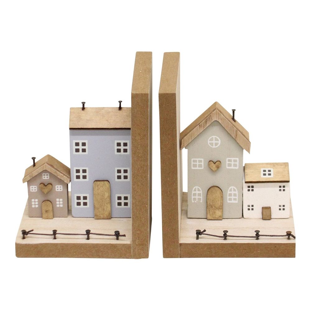 Houses Bookends