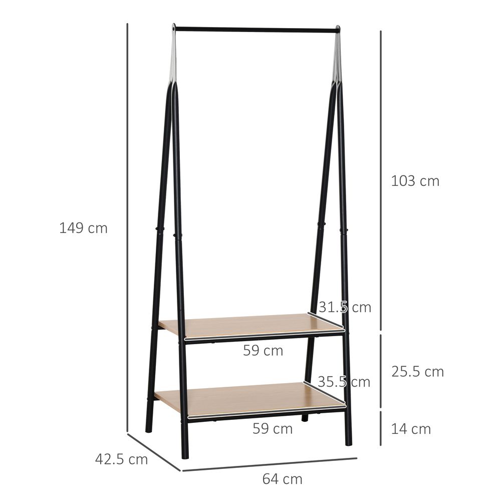 Two Tier Garment Rack