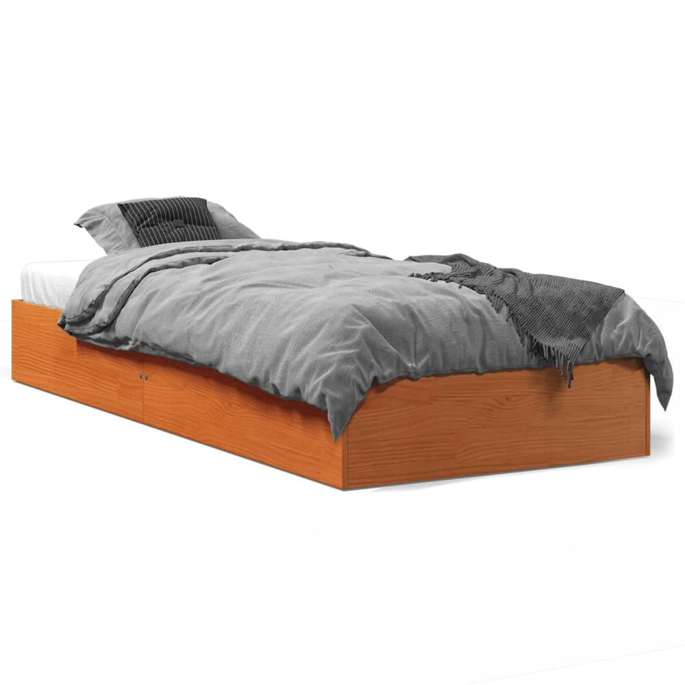 Pine Platform Bed Frame