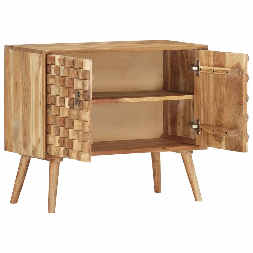 Acacia Wood Sideboard