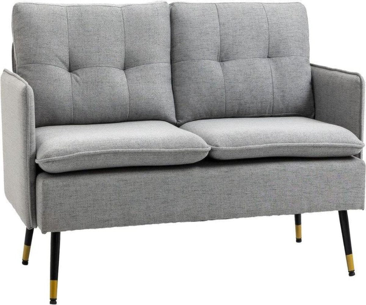 Grey Two Seater Sofa