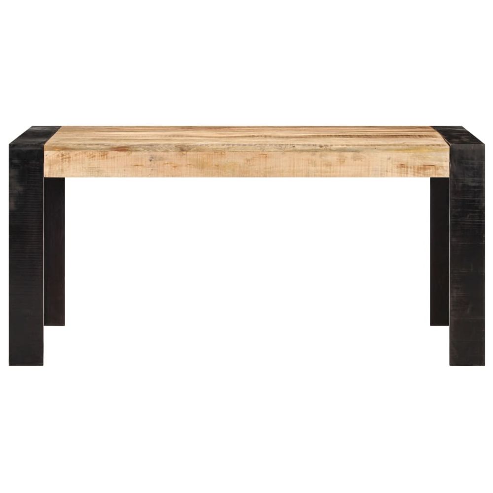 Industrial Style Mango Wood Dining Table