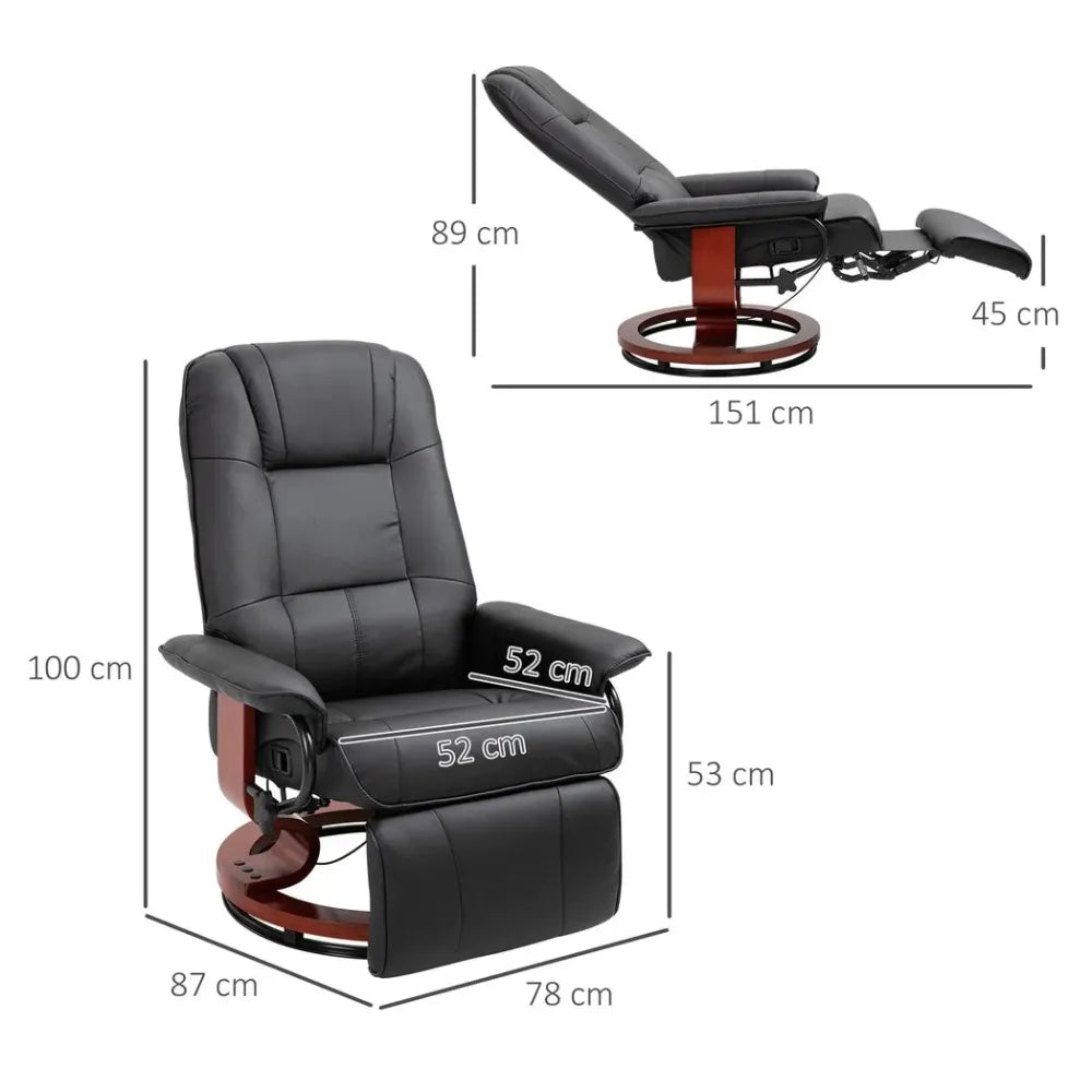 Recliner Chair with Footrest