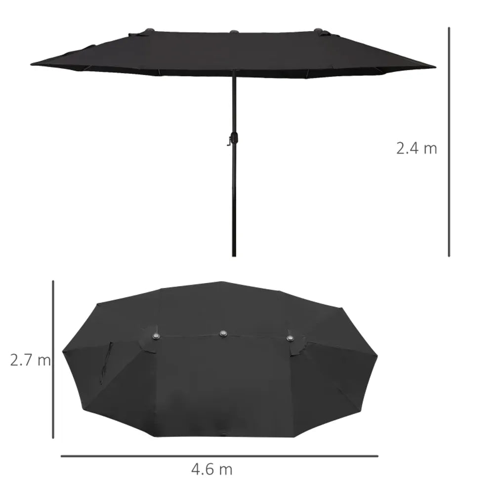 Garden Patio Umbrella Canopy Shade