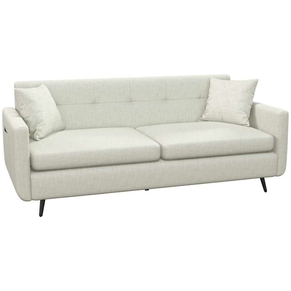 Beige Fabric Sofa