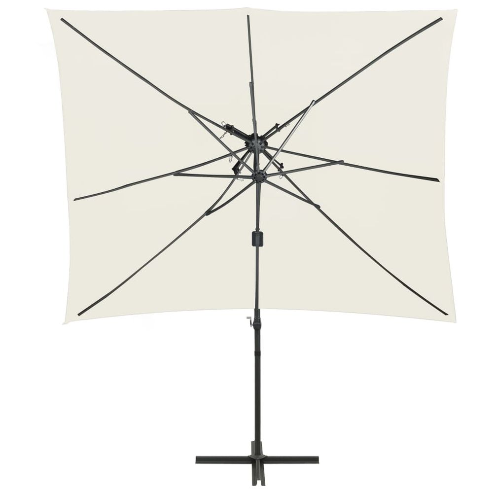 Cantilever Umbrella with Double Top