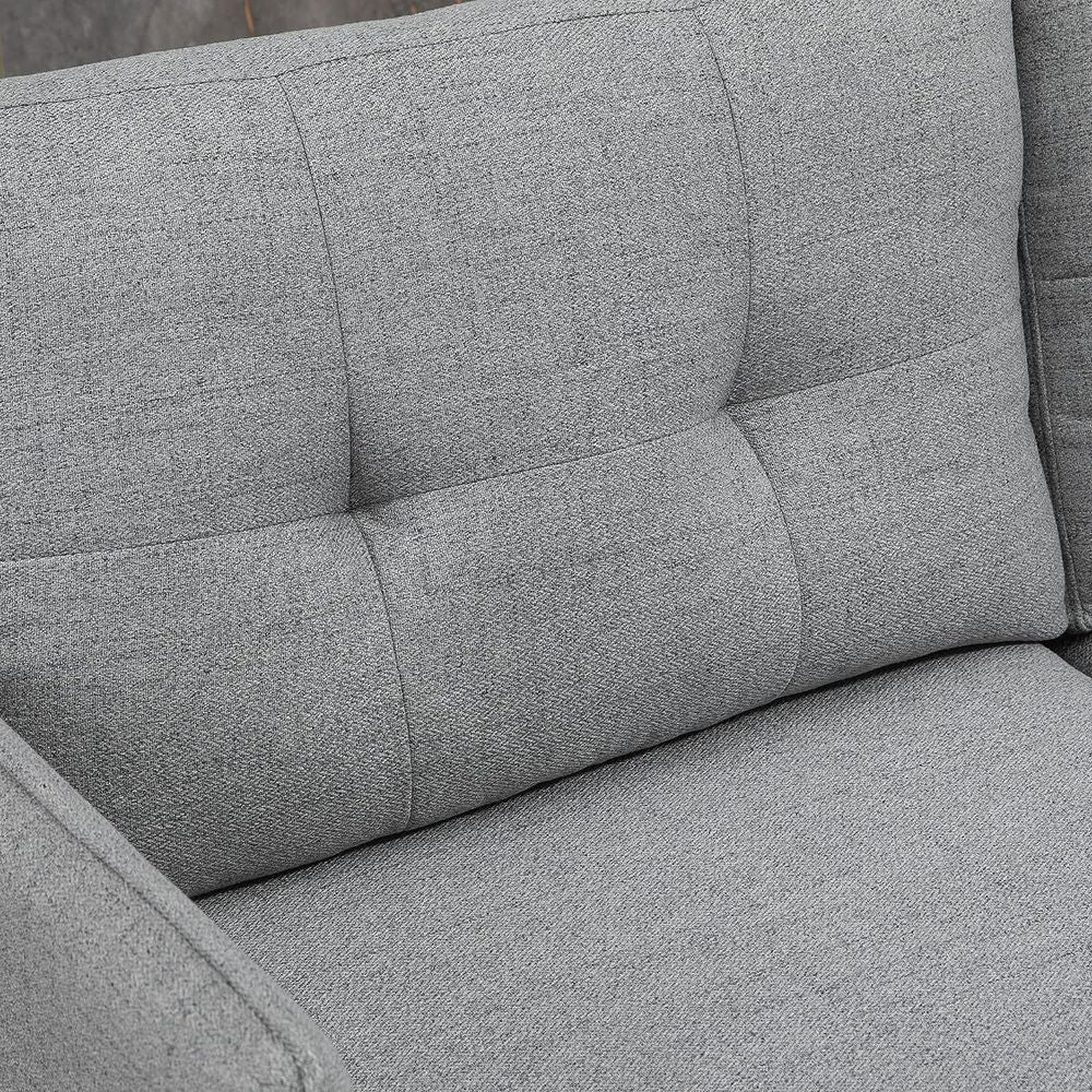 Grey Two Seater Sofa