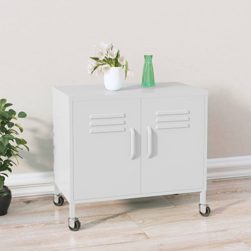 Wheeled Steel Storage Cabinet