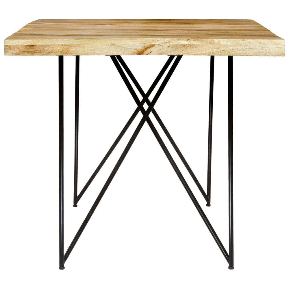 Steel Legged Dining Table