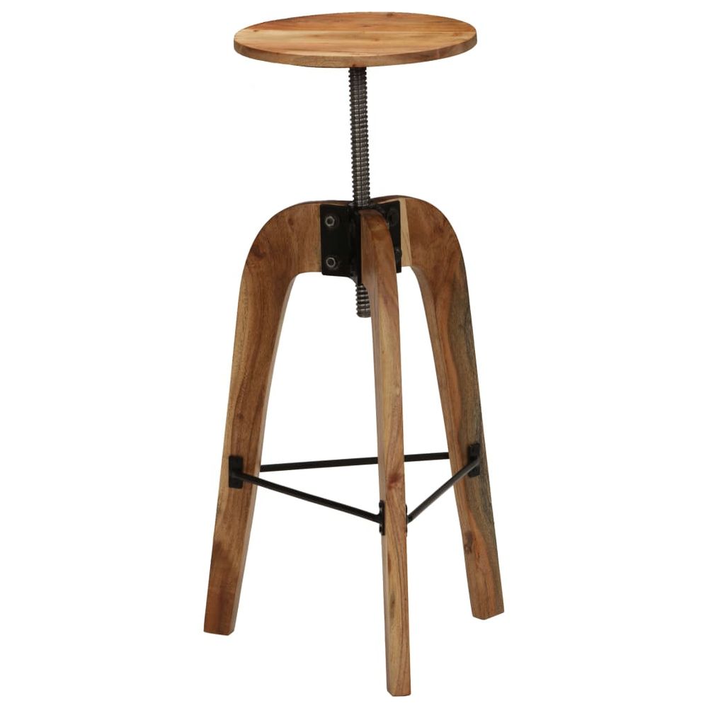 Acacia Wood Bar Stools