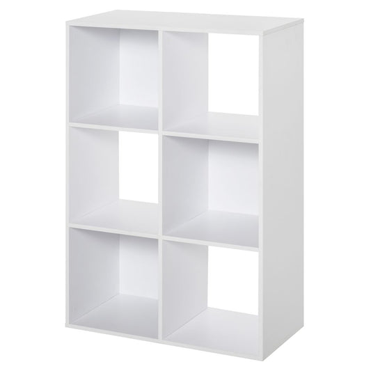 White Storage Shelves