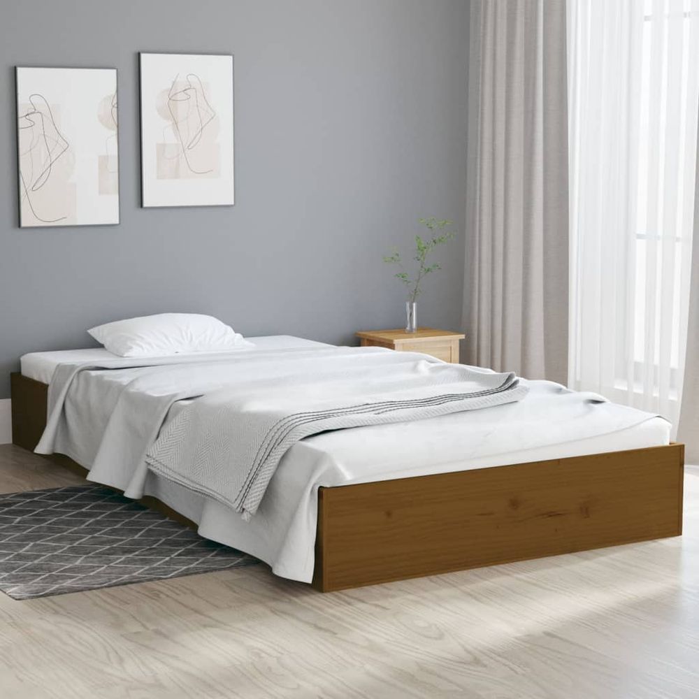 Pine Platform Bed Frame