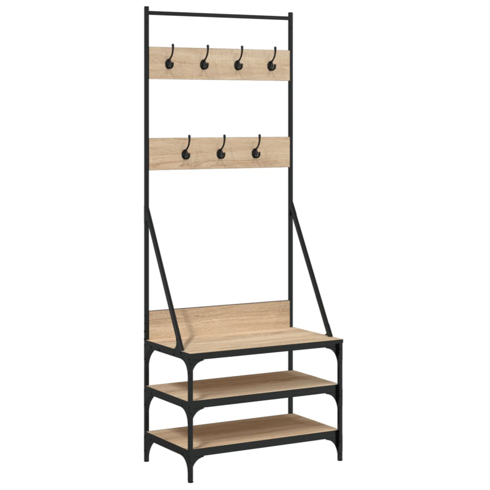 Clothes Rack with Shoe Storage