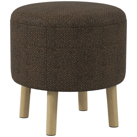 Round Storage Ottoman