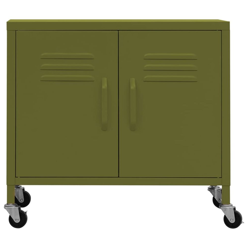 Wheeled Steel Storage Cabinet