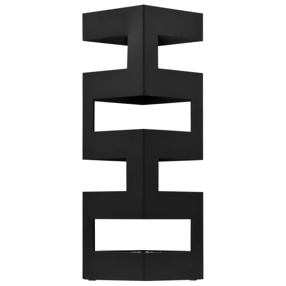 Black Steel Umbrella Stand