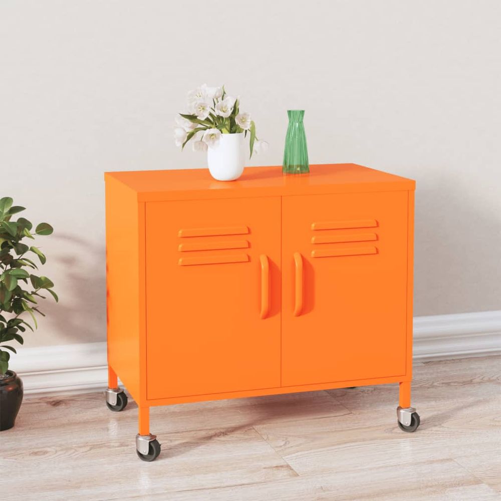 Wheeled Steel Storage Cabinet