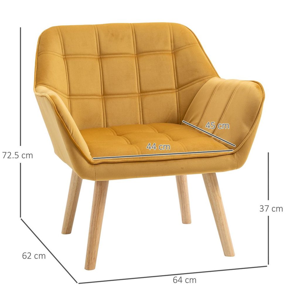 Mustard Accent Chair