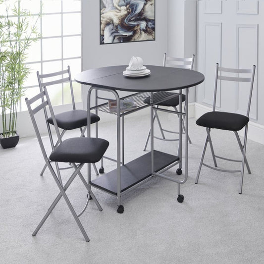 Black Dining Set