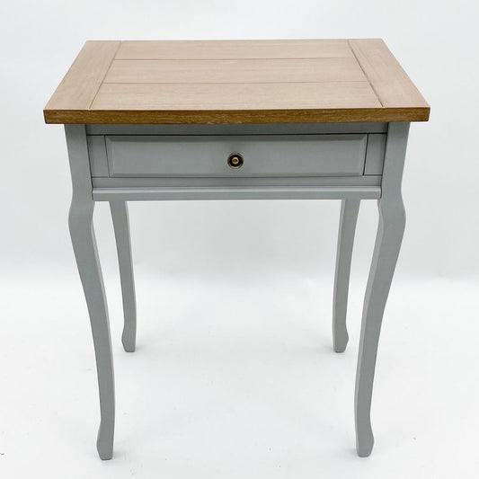 Wooden One Drawer Table