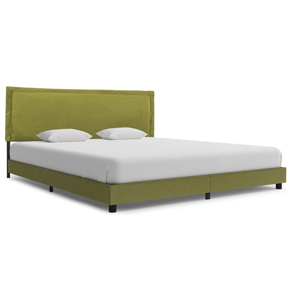 Green King Size Bed Frame