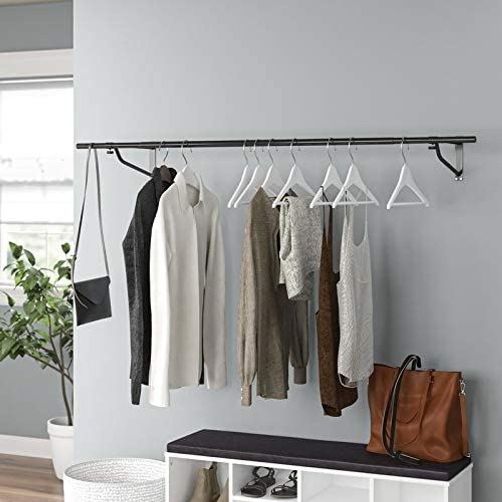 Wall Mounted Garment Hanging Rack