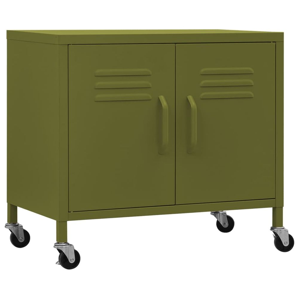 Wheeled Steel Storage Cabinet