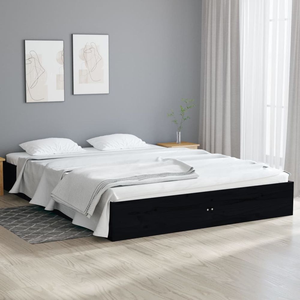 Pine Platform Bed Frame