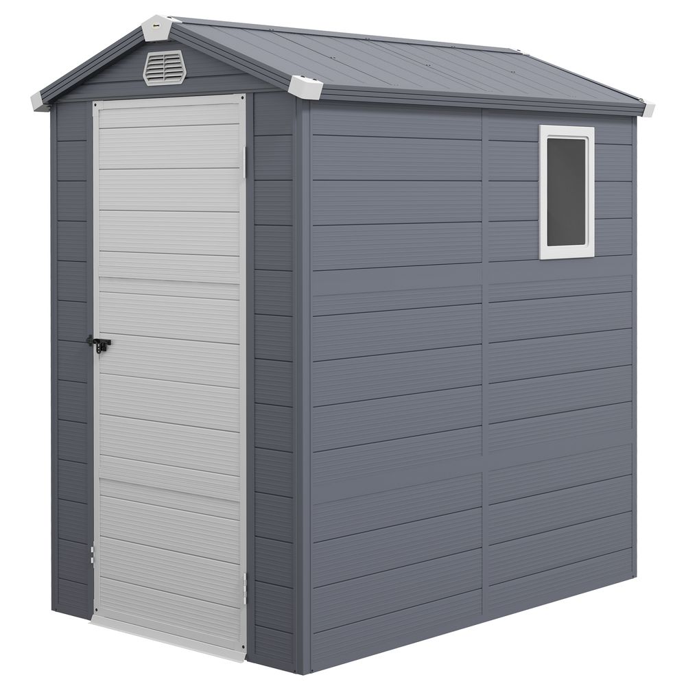 Garden Shed with Foundation Kit and Vents