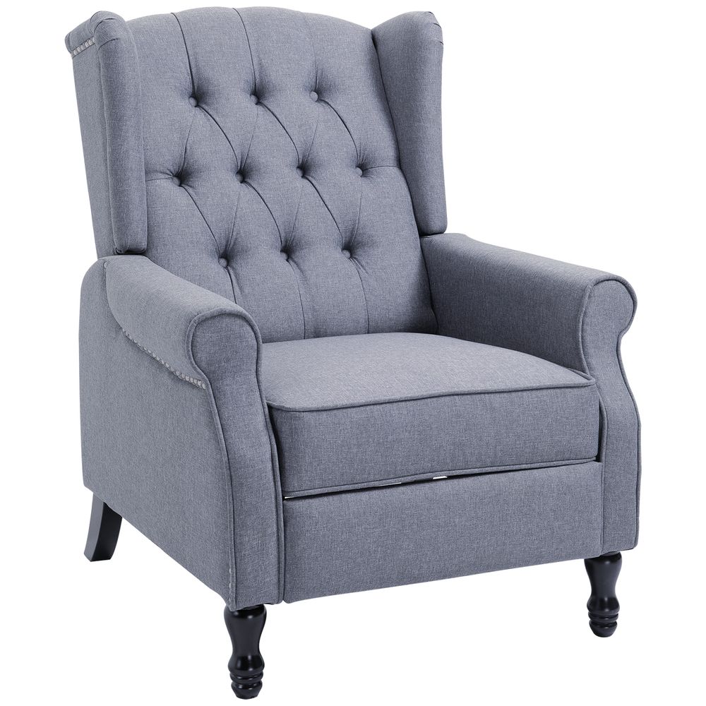 Grey Recliner Armchair