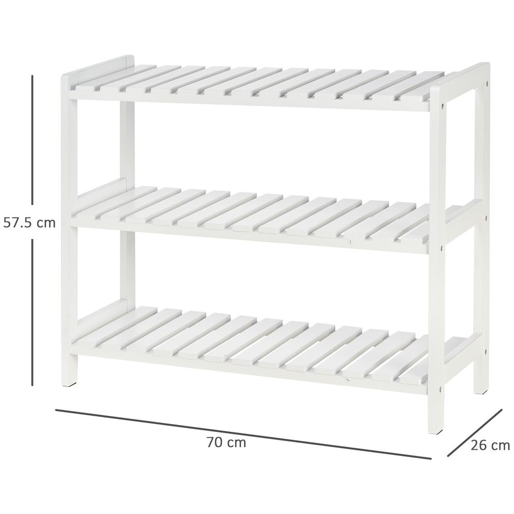 Wood Shoe Rack