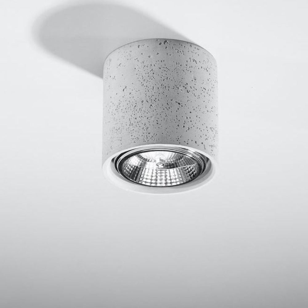 Concrete Loft Design Ceiling Light