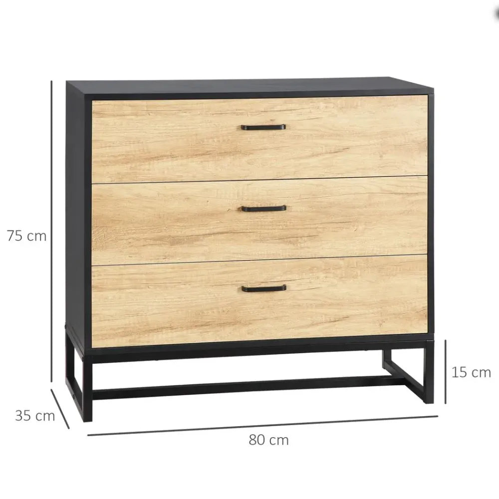 Three Drawer Chest of Drawers