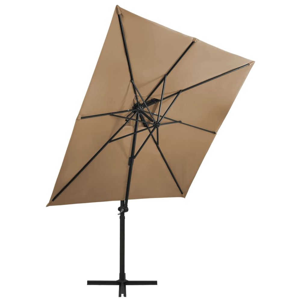 Cantilever Umbrella with Double Top