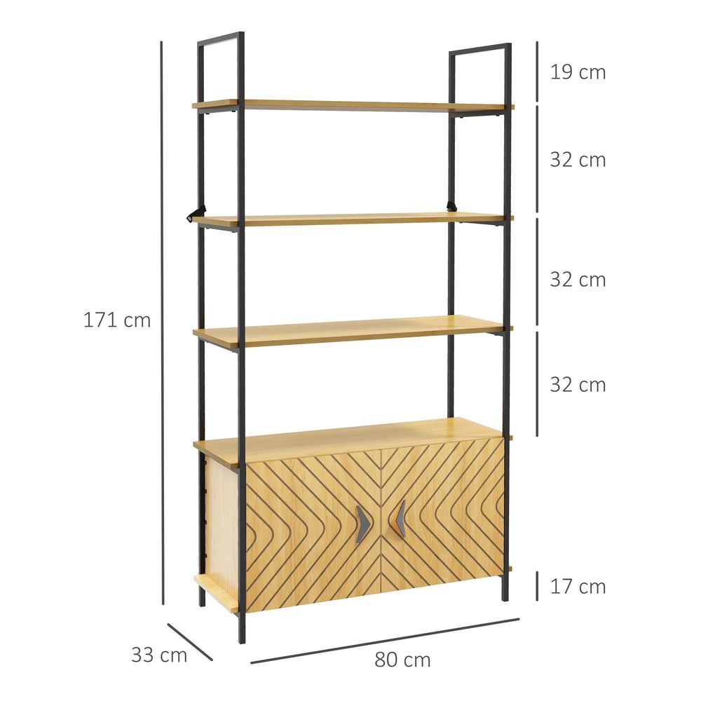 Four Tier Bookshelf