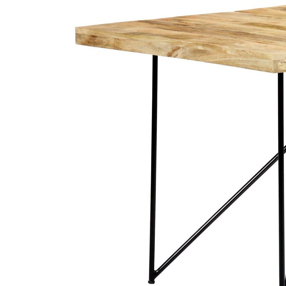 Steel Legged Dining Table