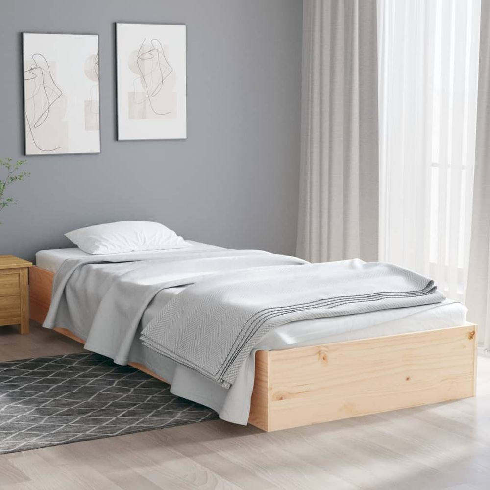 Pine Platform Bed Frame