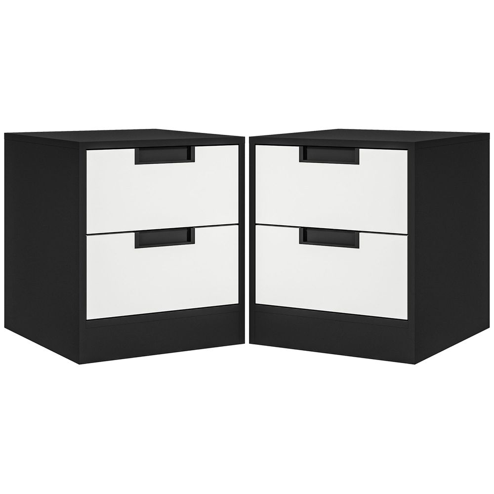 Monochrome Bedside Tables