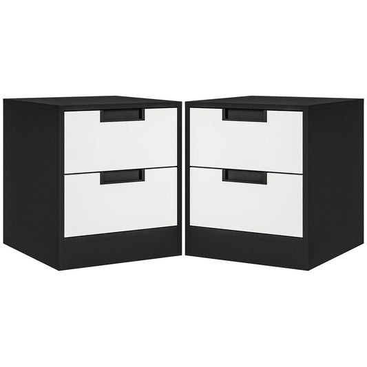 Monochrome Bedside Tables