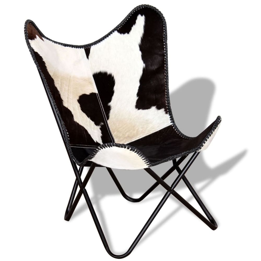 Cowhide Butterfly Chair