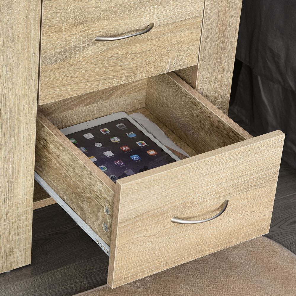 Two Drawer Bedside Table